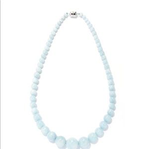 V3 Jewelry Sterling Silver Aquamarine Necklace